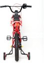 Ver imagem 3 de Bicicleta Infantil Moto Cross Aro 16 Vermelha C/ Rodinhas