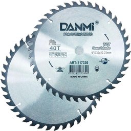 Lamina Disco de Corte Prata Circular Madeira 230mm 40 Dentes - 3