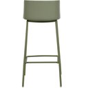 Ver imagem 6 de Kit 4 Banquetas Ipanema Média Fratini 86,50 Cm (altura) em Polipropileno Base em Aço Verde Aloe