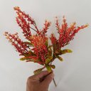 Ver imagem 2 de Flor Artificial Ramalhete 5 Ramos 32cm