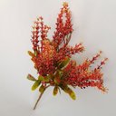 Ver imagem 4 de Flor Artificial Ramalhete 5 Ramos 32cm