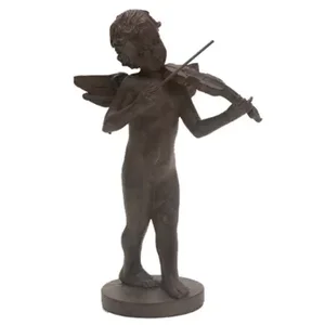 Figura Decorativa De Resina - Anjo