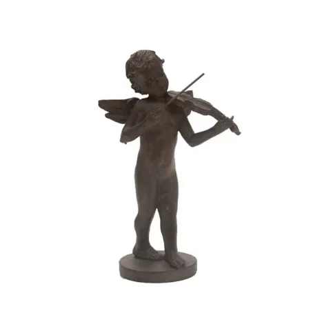 Figura Decorativa De Resina - Anjo
