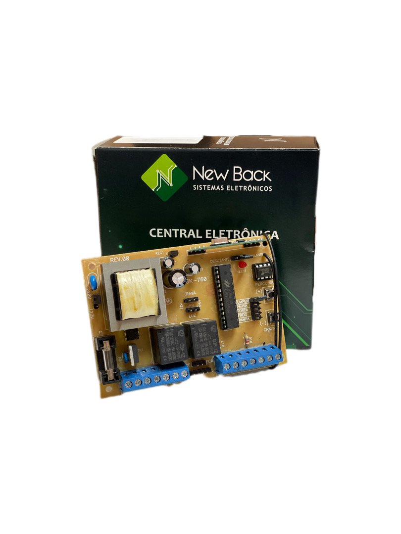 Central Motor Universal Portão Rampa e Freio Nb76 433mhz Newback - New Back - 3