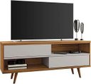 Ver imagem 1 de Bancada Rack Retro Tv 50' Nt 1180 Freijo/off White Notavel