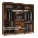 Ver imagem 6 de Guarda Roupa  6 Portas 5 Gavetas 100% MDF Valencia