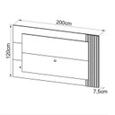 Ver imagem 4 de Painel TV LED Natural e Off White Tecnomobili