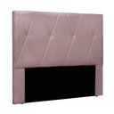 Ver imagem 1 de Cabeceira Cama Box Solteiro 90 Cm Aquilla Veludo Lilás S04 - D'Rossi