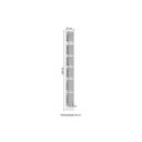 Ver imagem 3 de Guarda-roupa 1 Porta Kappesberg Adapt Branco/macadâmia 25cm