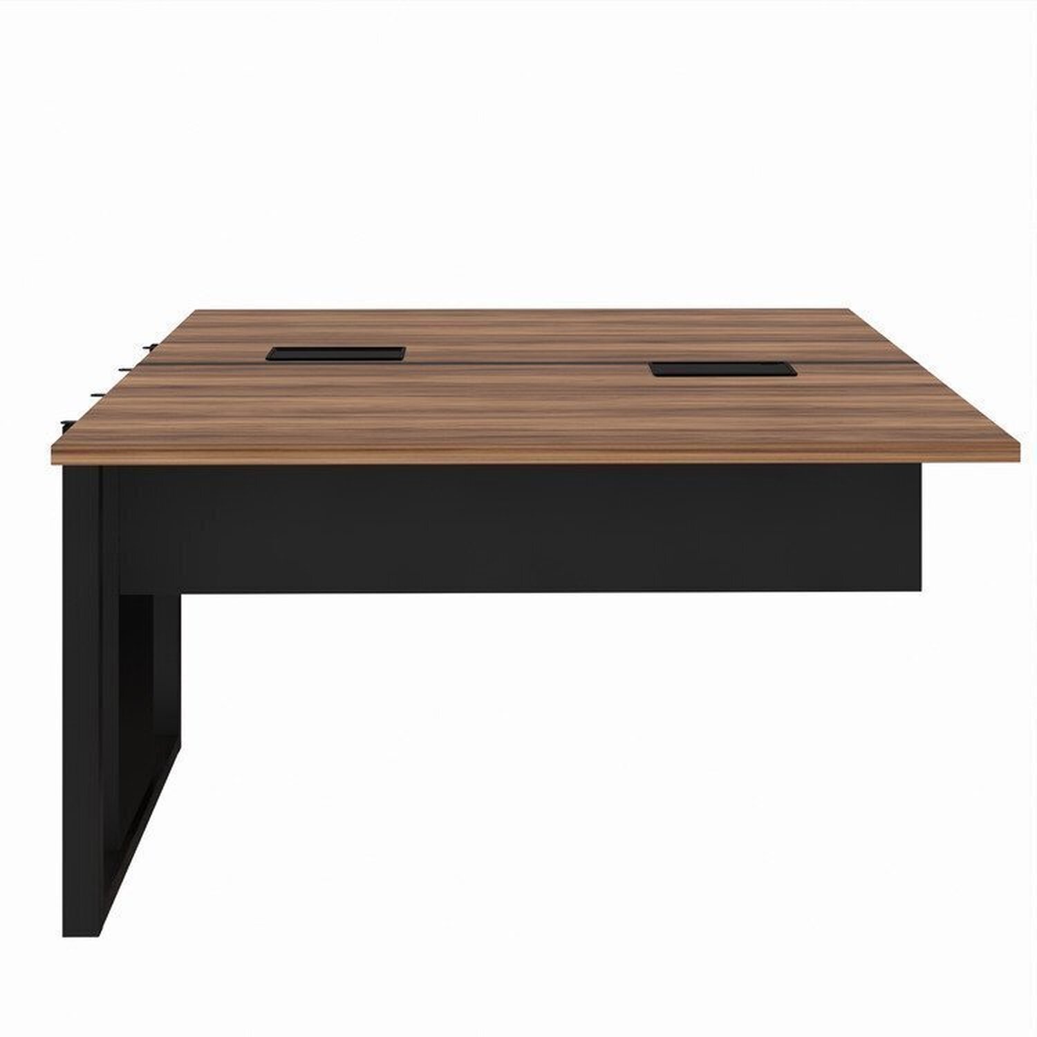 Conjunto Plataforma Pé Quadro Espresso Móveis - 14