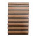 Ver imagem 1 de Painel Ripado de Poliestireno 12,2CMX1,2cm Barra 2,85METRO Linear Black Mogno Graddus