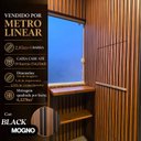 Ver imagem 4 de Painel Ripado de Poliestireno 12,2CMX1,2cm Barra 2,85METRO Linear Black Mogno Graddus