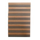 Ver imagem 3 de Painel Ripado de Poliestireno 12,2CMX1,2cm Barra 2,85METRO Linear Black Mogno
