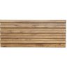 Painel Ripado de Poliestireno Barra de  12,2cm x 1,2cm x 2,85m venda por metro - 2