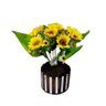 Arranjo de Girassol Artificial para Mesa Decoração - 3