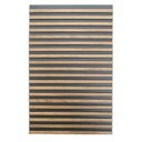 Ver imagem 1 de Painel Ripado de Poliestireno 12,2CMX1,2cm Barra 2,85METRO Linear Black Sucupira Graddus