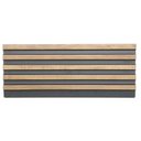 Ver imagem 1 de Painel Ripado de Poliestireno 12,2cmX1,2cm Barra 2,85metro linear