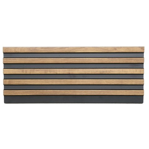 Painel Ripado de Poliestireno 12,2cmX1,2cm Barra 2,85metro linear