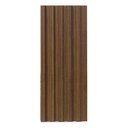 Ver imagem 1 de Painel Ripado de Poliestireno 12,2CMX1,2cm Barra 2,85METRO Linear Cedro Graddus