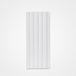 Painel Ripado de Poliestireno 12,2 Cm X 1,2cm  Barra 2,85 metro linear - 4