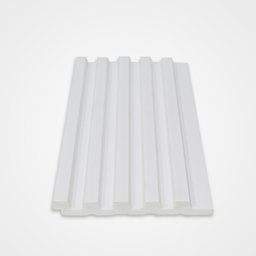 Painel Ripado de Poliestireno 12,2 Cm X 1,2cm  Barra 2,85 metro linear - 2