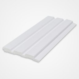 Painel Ripado de Poliestireno 12,2 Cm X 1,2cm Barra 2,85 metro linear - 4