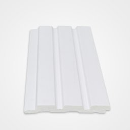 Painel Ripado de Poliestireno 12,2 Cm X 1,2cm Barra 2,85 metro linear - 2