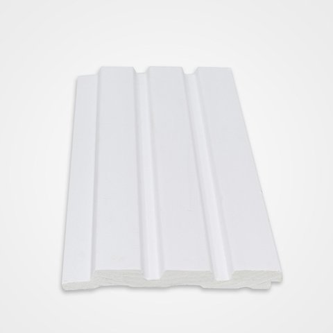 Painel Ripado de Poliestireno 12,2cmX1,2cm Barra 2,85 metro linear