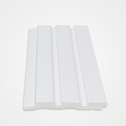 Painel Ripado de Poliestireno 12,2CMX1,2cm Barra 2,85 Metro Linear Paint Graddus