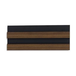 Painel Ripado de Poliestireno 12 Cm X 1,9cm- Barra 2,85 metro linear - 2