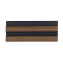 Ver imagem 1 de Painel Ripado de Poliestireno 12cmX1,9cm Barra 2,85metro linear