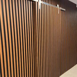 Painel Ripado de Poliestireno 12 Cm X 1,9cm- Barra 2,85 metro linear - 4