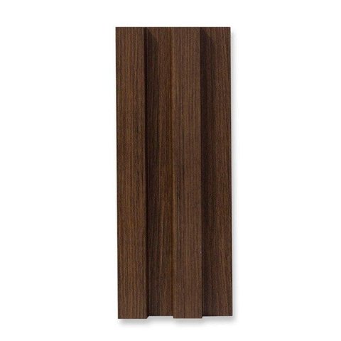 Painel Ripado de Poliestireno 12CMX1,9cm Barra 2,85 Metro Linear Nogueira Graddus