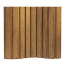 Ver imagem 2 de Painel Ripado de Poliestireno Angular 4,7 Cm X 2cm Barra de 2,85 metro linear