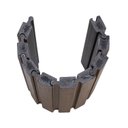 Ver imagem 3 de Painel Ripado de Poliestireno Angular 4,7 Cm X 2cm Barra de 2,85 metro linear