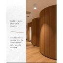 Ver imagem 7 de Painel Ripado de Poliestireno Angular 4,7CMX2CM Barra de 2,85METRO Linear Carvalho Graddus