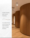 Ver imagem 7 de Painel Ripado de Poliestireno Angular 4,7CMX2CM Barra de 2,85METRO Linear Carvalho Graddus