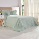 Ver imagem 1 de Kit Cobre Leito Solteiro Ultra Lisse Lisa New 100% Poliéster 160x220cm Verde Menta