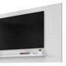 Painel Pequeno Para TV Até 60 Polegadas Branco Edu Shop JM - 3