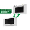 Painel Pequeno Para TV Até 60 Polegadas Branco Edu Shop JM - 2