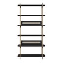 Ver mais imagens de Kit 2 Peças com Escrivaninha 2 Gavetas e Estante Palhinha Pé Metal