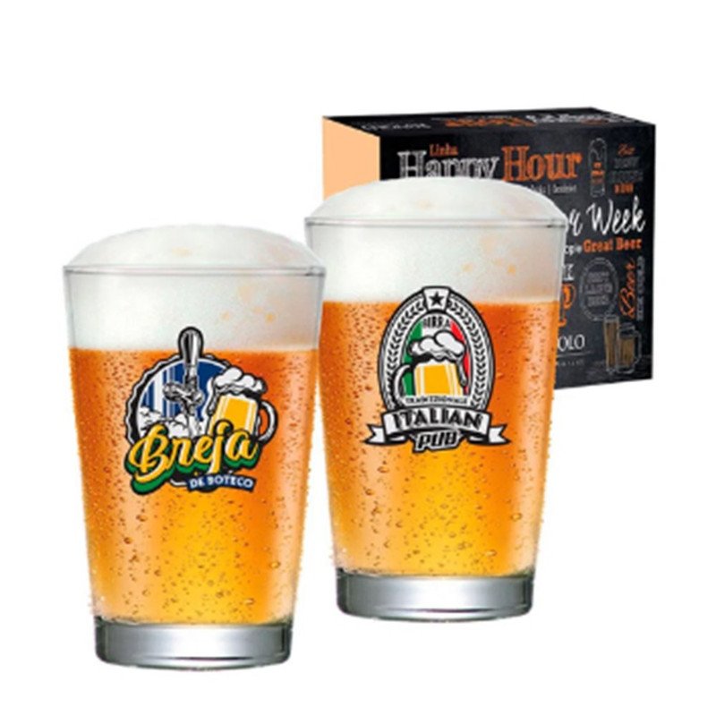 Jogo de Copo 300 ml com 2 Peças Para cervejas - 2
