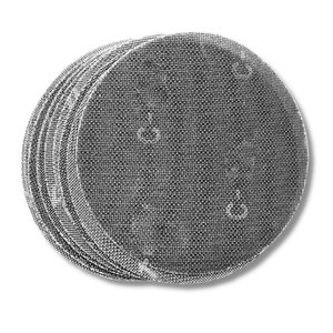 Kit 10 Disco de Lixa Abrasivo Telado com Velcro Lixadeiras 225mm Grão 240 - Starfer