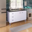 Ver imagem 1 de Armário para Cozinha 114 cm 2 Portas 3 Gavetas São Luis Branco