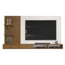 Ver imagem 7 de Painel de TV até 60 Polegadas Ripado com Nichos Siena - Freijó - Off White - ÉdeCasaMóveis                                                     
