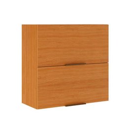 Armário de Cozinha Itatiaia 2 Portas Duplo Aéreo Módulo Suspenso Cinamomo Namur - 1