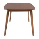 Ver imagem 5 de Mesa de Madeira Maciça e MDF L135 X P 90 X Alt 77 Linea Marrom