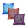 Kit 3 Almofadas Decorativas Own Símbolos Reiki 45x45cm - 1