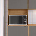 Ver imagem 7 de Cozinha Compacta 9 Portas 1 Gaveta 249,9 cm Soul Cinza Freijó/Gris