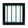 Janela Maxiar de Banheiro Grade Preto 60x60 [f123] - 1